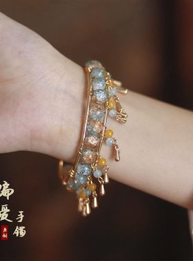 异域敦煌飞天手镯超仙搭配小红书