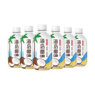 海岛椰椰汁 自然好椰生榨鲜椰浆330ml*6瓶植物蛋白饮料饮品体验装