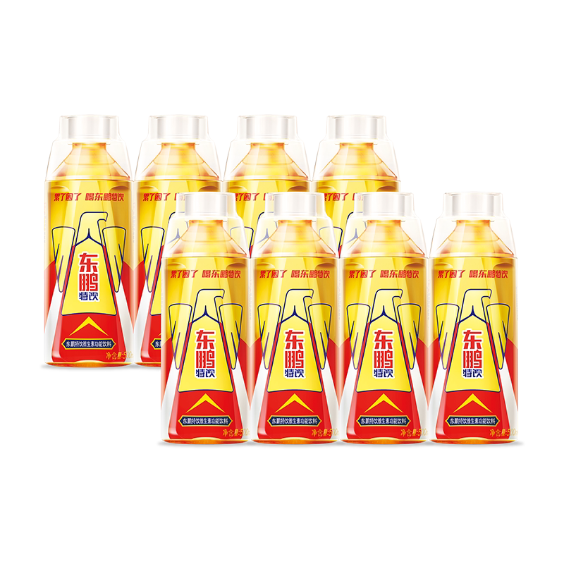 东鹏特饮维生素功能性饮料500ml*8大瓶整箱牛磺酸能量抗疲劳饮品
