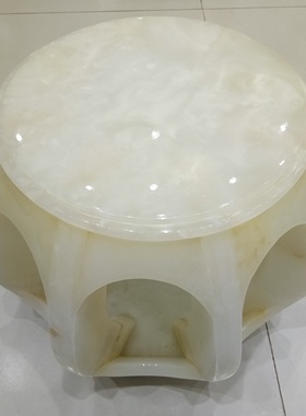 纯天然玉石茶桌椅子  玉石高档圆形凳子包邮室外石茶桌凳子 茶桌