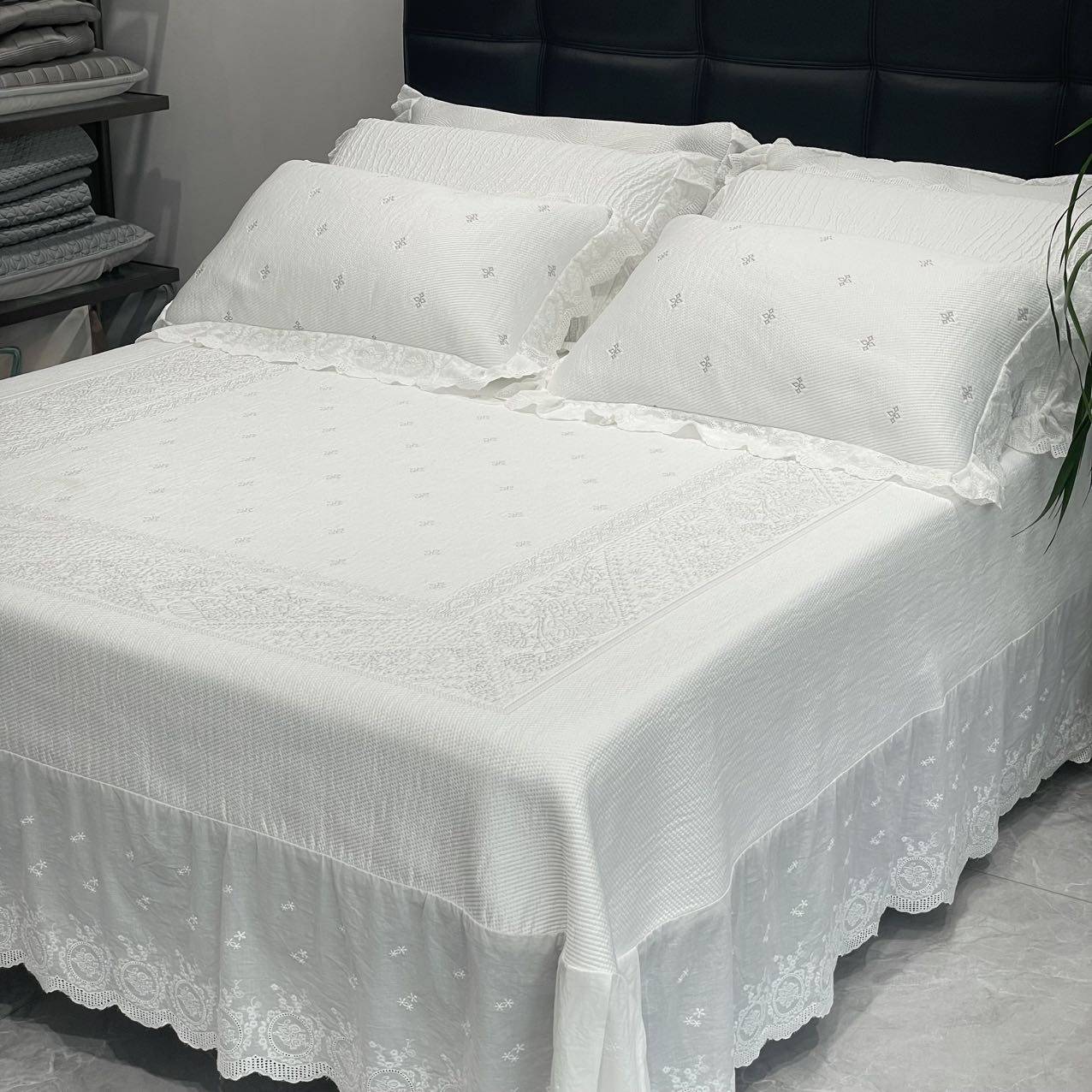 超高分子军工面料软凉席欧花床裙款三件套软凉席,床上用品,冰丝席,淘宝优惠券,粉丝福利购,淘宝优惠卷