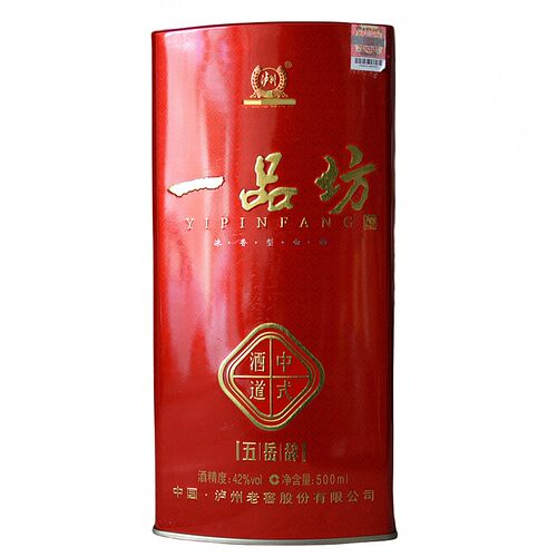 2013年一品坊42度五岳辞浓香型白酒500ml瓶装老酒库存粮食酒