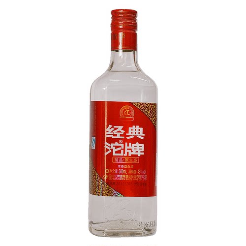 2012年四川沱牌酒45度浓香型白酒500ml玻璃瓶总厂酒质陈年老酒 - 封面