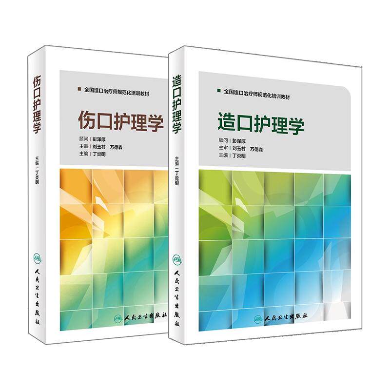 【套装2本】造口护理学+伤口护理学 全国造口治疗师规范化培训教材 丁炎明 人民卫生出版社9787117241922