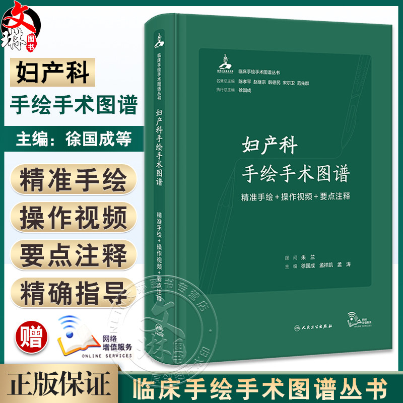 妇产科手绘手术图谱精准手绘
