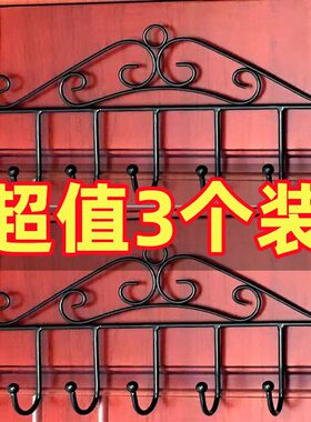 门后置物收纳挂钩免钉安装神器