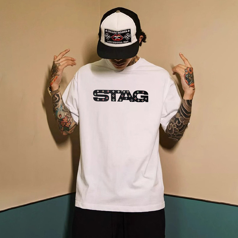 STA短袖重磅休闲纯棉上衣服