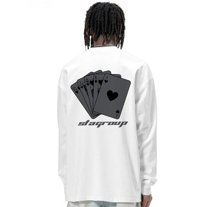 STA美式潮牌打底上衣T恤长袖