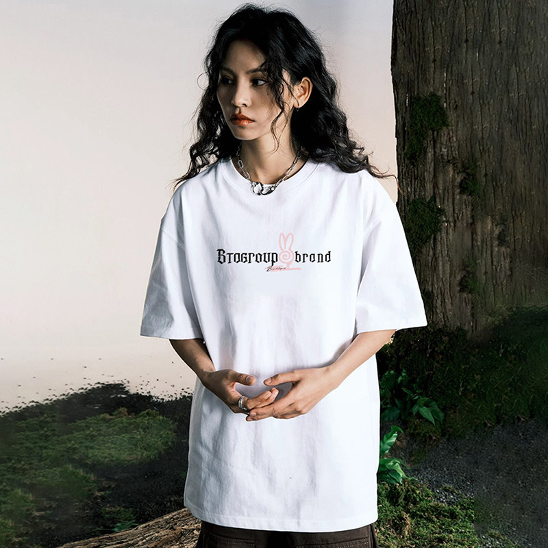 STA重磅纯棉短袖T恤宽松半袖