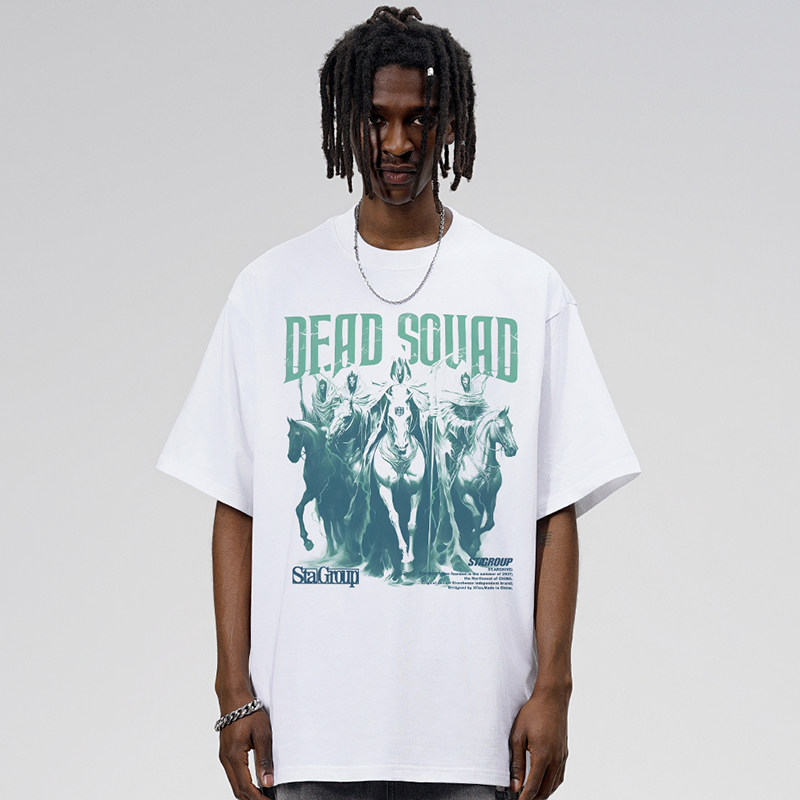 STA骑士归来直喷短袖男女