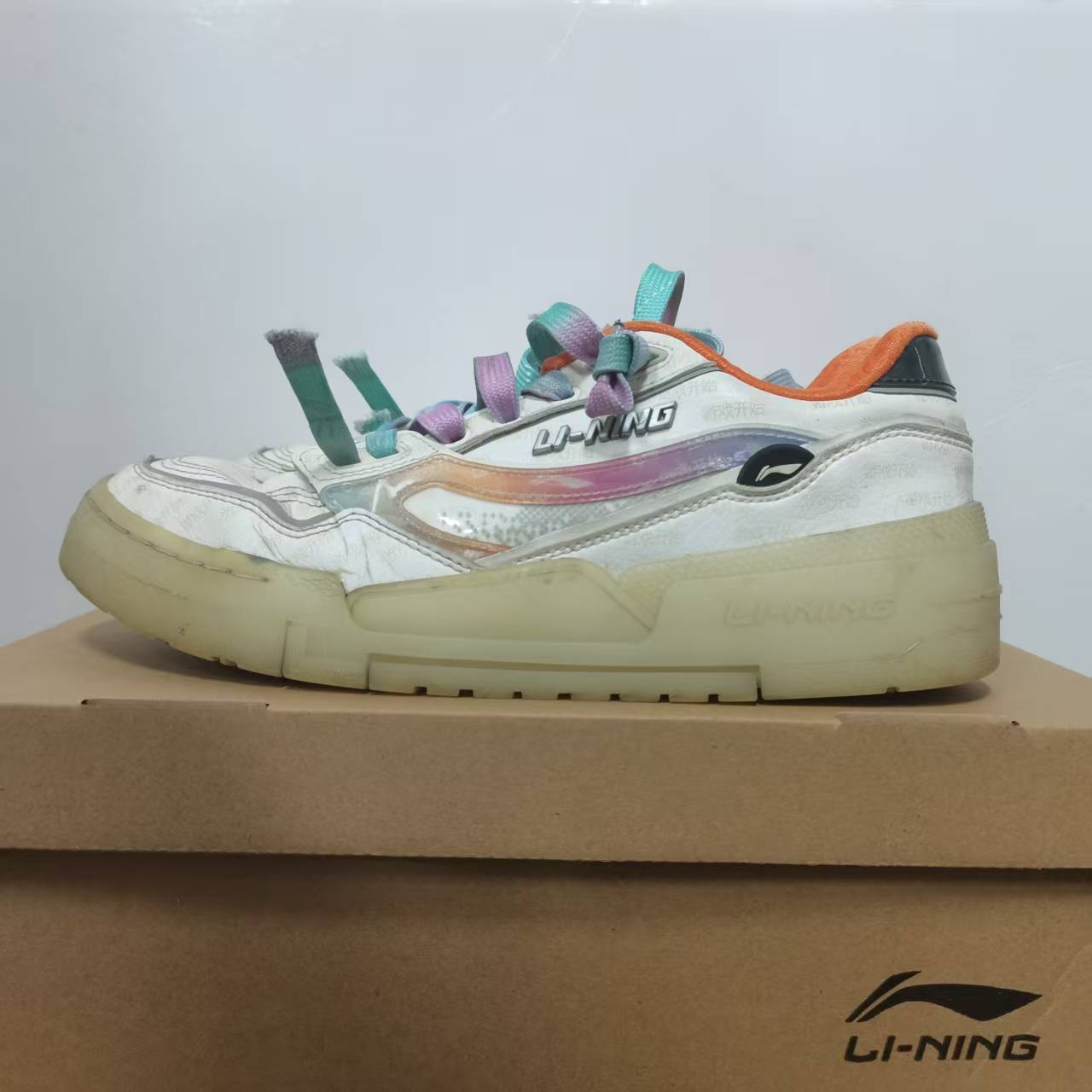 Lining/李宁系带板鞋3cm