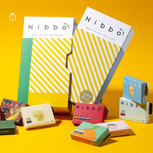 企鹅市集 Nibbo巧克力 3大经典单一产区增味黑巧奶巧小片礼盒装
