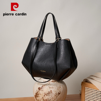 皮尔卡丹2025新款大容量托特包