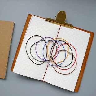 TN手帐内页弹力绑绳圈标准随身护照款内页绑带旅行者笔记本配件