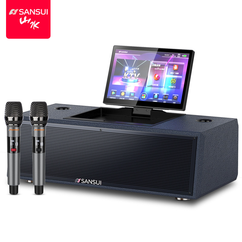 山水Q18电视音响家庭卡拉OK歌点歌一体机家庭影院客厅音箱套装