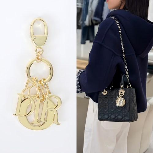 dior金属挂件迪奥包字母配件