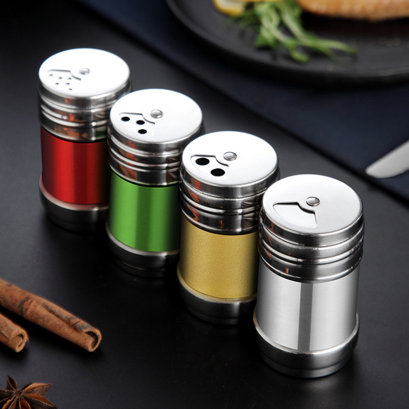 不锈钢烧烤调料罐子调味瓶胡椒粉孜然撒料瓶盐花椒芝麻佐料调味罐,厨房/烹饪用具,调味瓶罐/调料研磨器,淘宝优惠券,粉丝福利购,淘宝优惠卷
