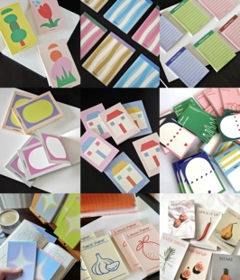 拍纸本/便签40页不重复体验装多尺寸全店全款全色单页分装试吃