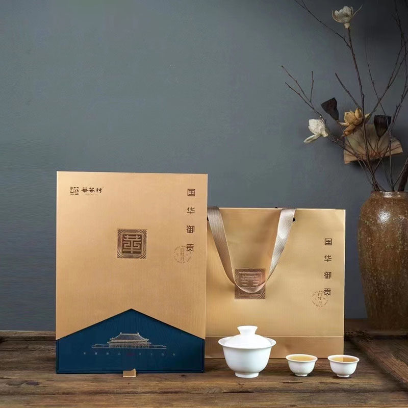 「华茶村」国华御贡老树牡丹福鼎白茶白牡丹2022年茶叶小泡礼盒装
