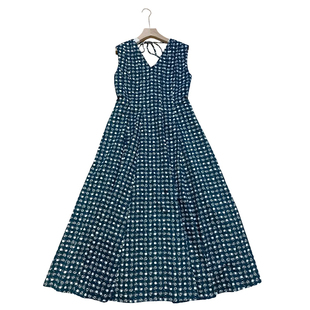 现货Lau同款 印花棉感连衣裙 25春新款