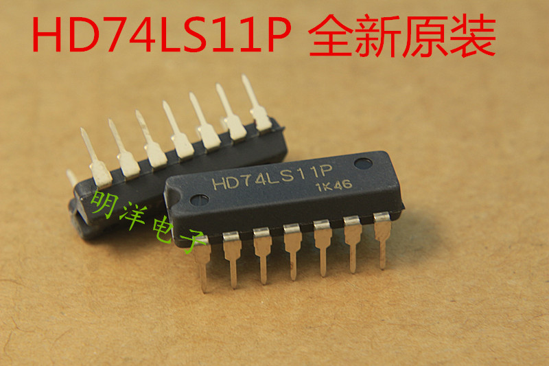 HD74LS11P 全新原装 日立 74LS11 假一赔十 直插