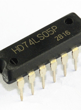 HD74LS05P 日立 74LS05 全新原装进口 DIP-14 芯片