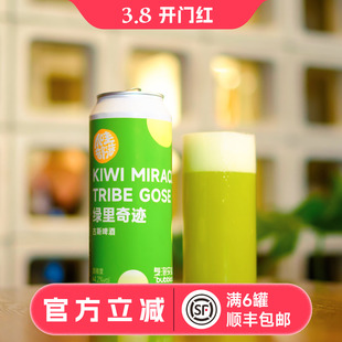 惠同学 气泡实验室绿里奇迹 果味啤酒500ml 大罐 国产精酿啤酒