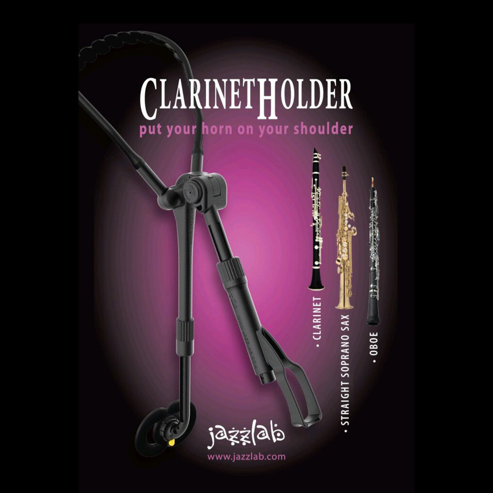 瑞士双肩单簧管黑管背带双簧管挂带高音萨克斯直管背带肩带吊带