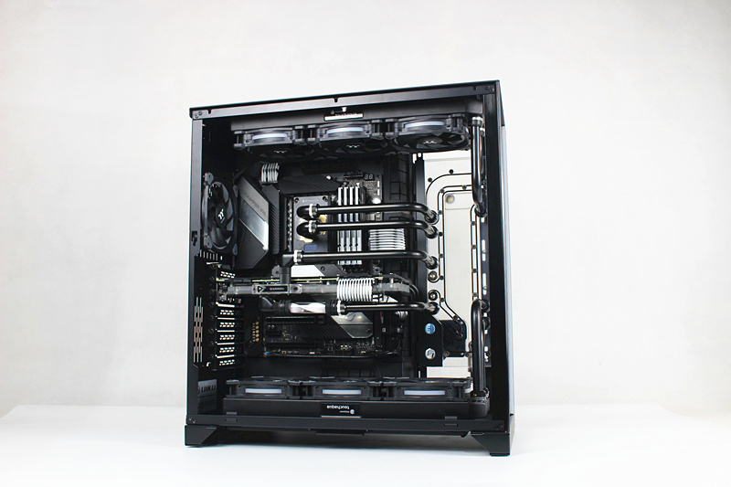 联力O11D XL 包豪斯 分体式水冷硬管水冷散热方案 定制水道板套装