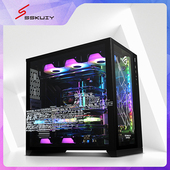 联力包豪斯011分体式 水冷方案透明管分体式 水冷电脑主机水冷机箱