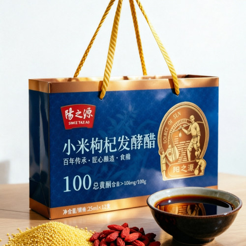 阳之源小米枸杞发酵食醋12瓶装*2