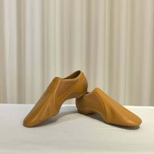 健美运动羊皮教师舒适软底练功鞋