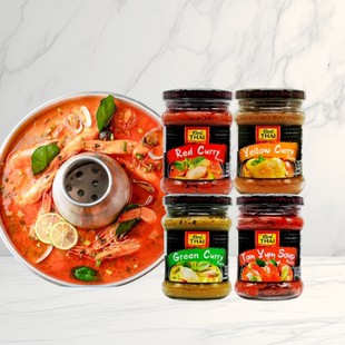 泰国进口丽尔泰冬荫功/冬阴功酱227g 冬阴功汤酸辣汤泰式火锅底料