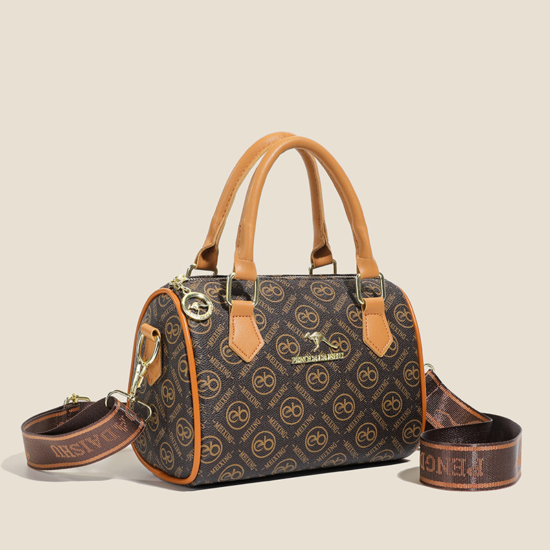 波士顿小包包女2025新款欧美时尚单肩斜挎包百搭妈妈手提包枕头包