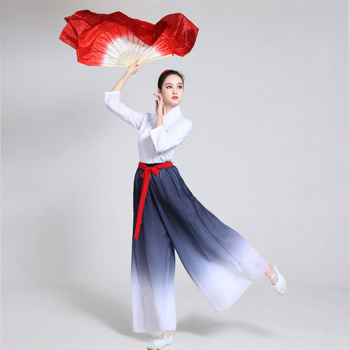 万疆舞扇子夏辉中国秧歌舞中国风
