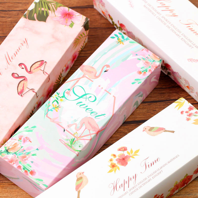 创意手工牛轧糖包装盒多用雪花酥月饼绿豆糕凤梨酥包装盒礼盒20个