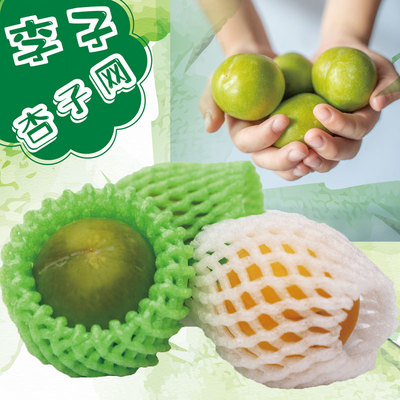 杏子李子专用网套防震