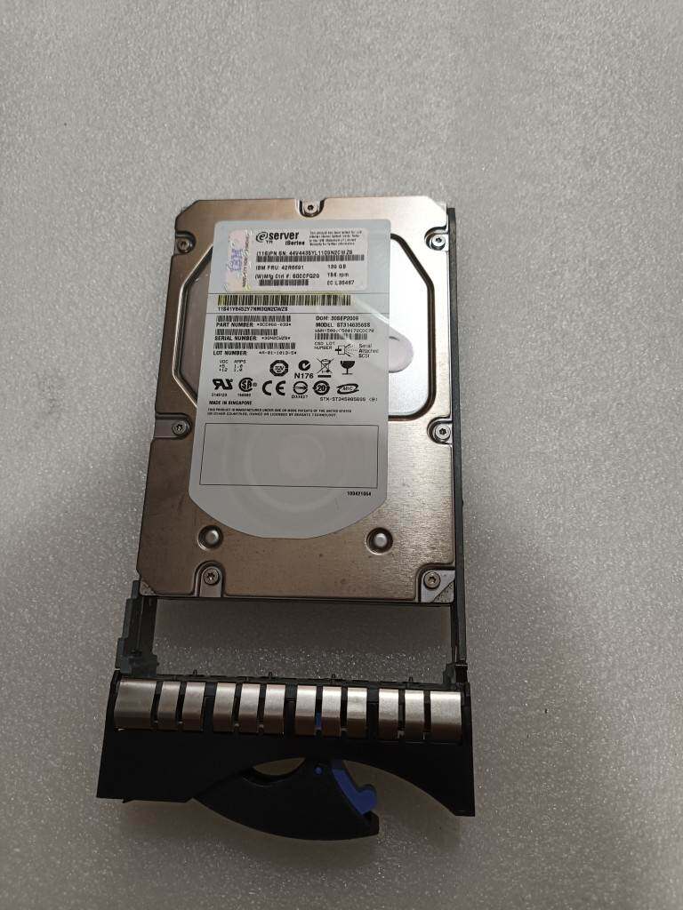ibm 3677 44v6852 44v4435 42r6691 139g 15k 3.5寸 sas 可测试议