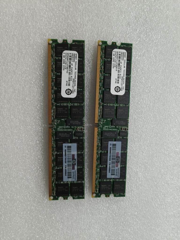 HP原装RX3600 RX6600 AB565A AB565AX小型机工作站内存8G 4X2G议