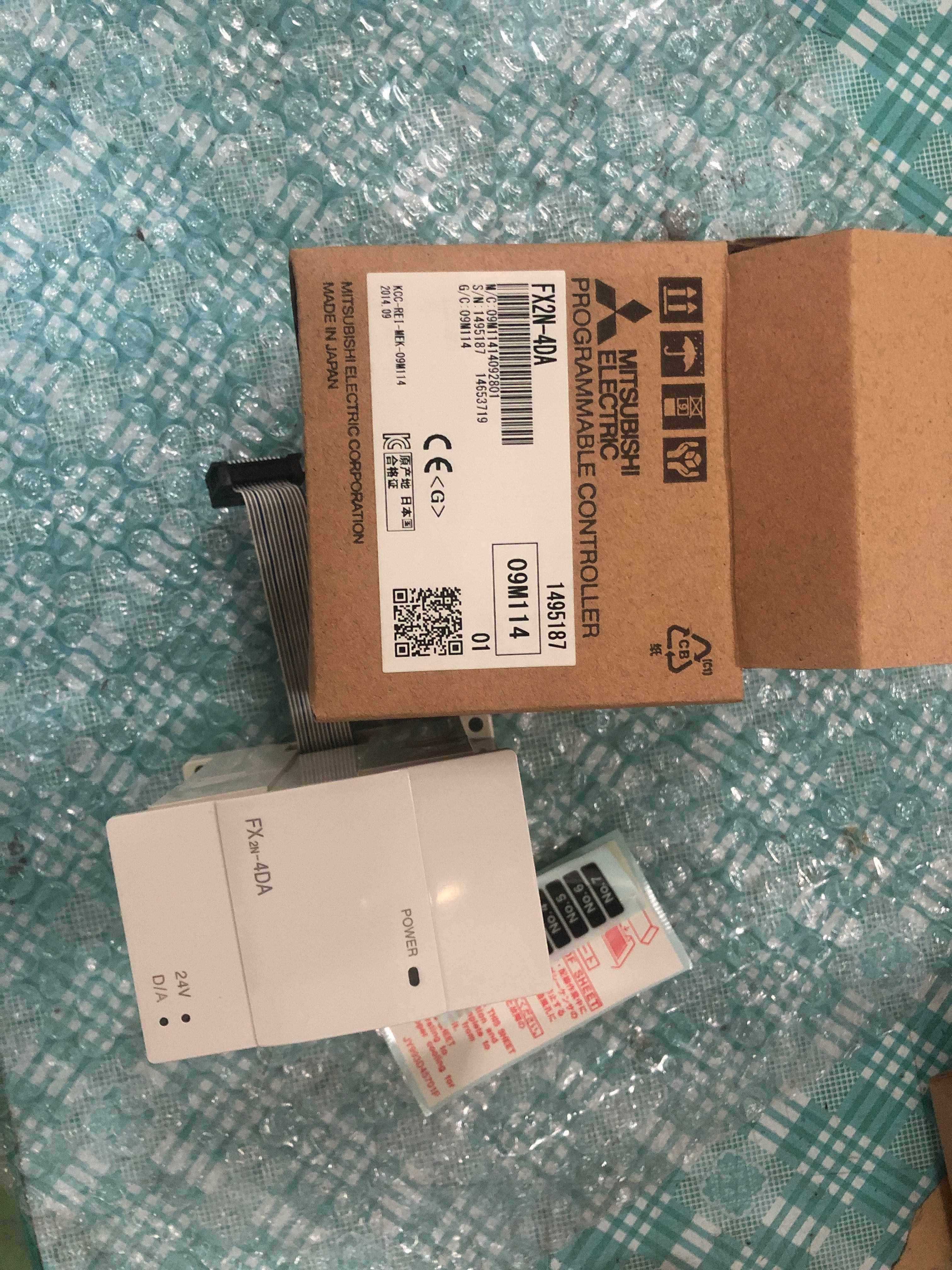 三菱电机,fx2n-4da,fx2n-4ad,实物图,非常