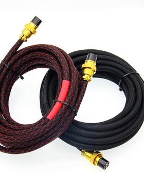 纯铜 惠威D1080MKII M200MKIII Mk3镀金四芯音响主副箱连接音频线