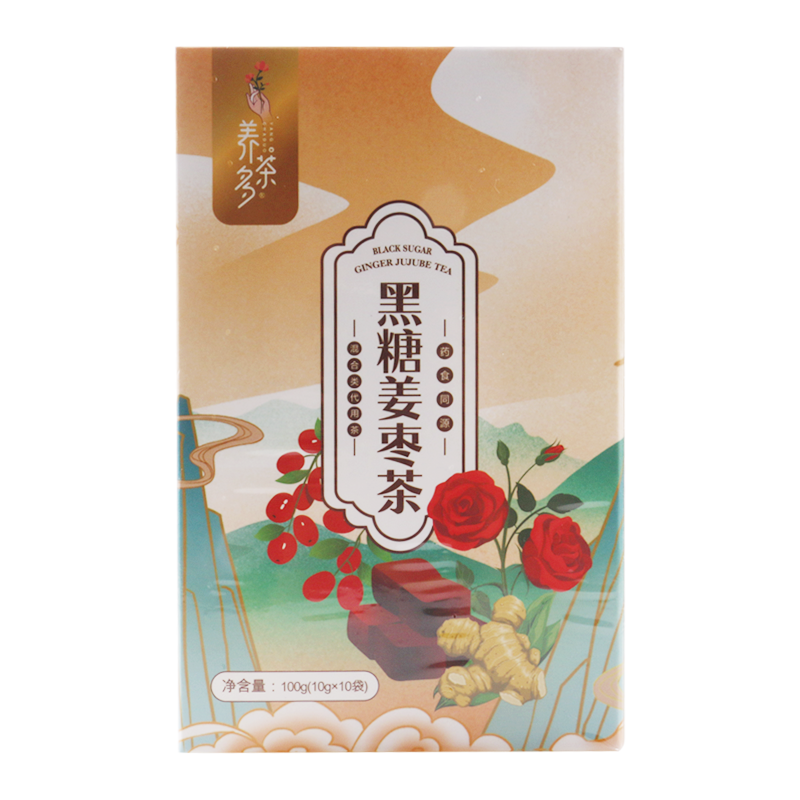 养茶多黑糖姜枣茶10g*10袋