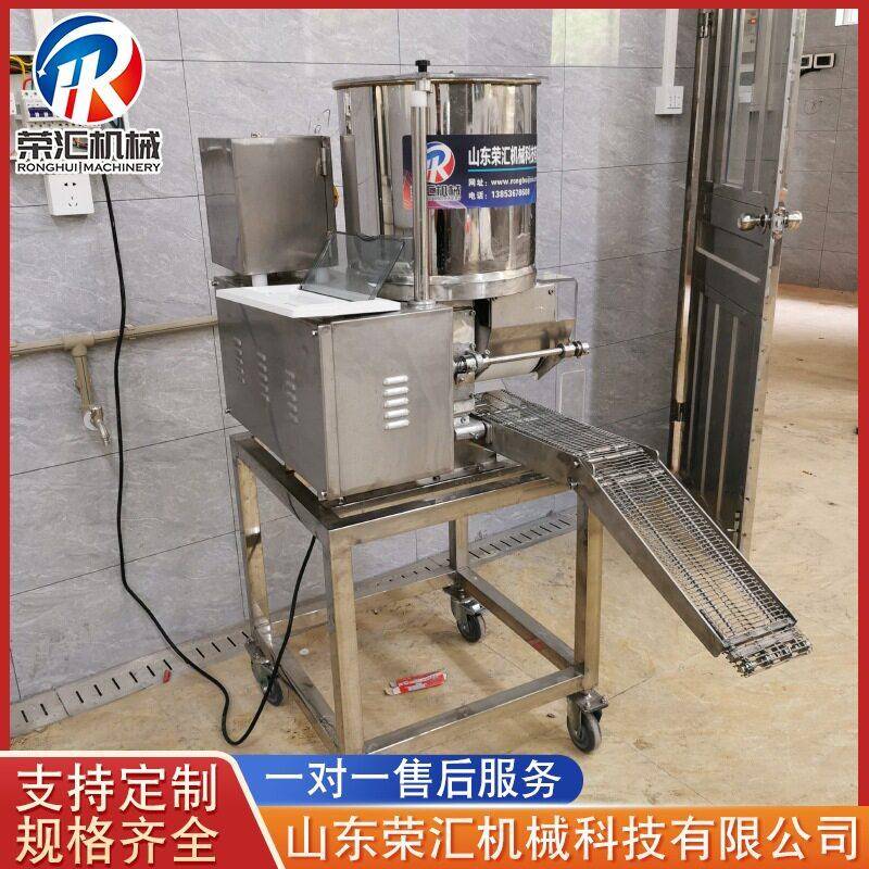 鱼肉虾肉加工肉饼成型机 猪肉饼鸡肉饼成型机 牛肉肉饼成型机