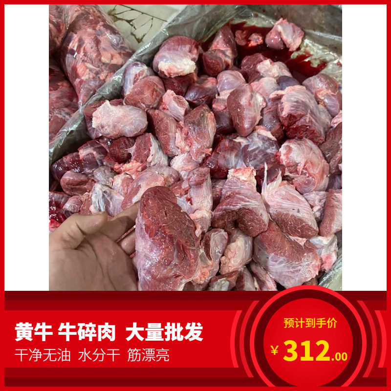 广东汕头-18新鲜黄牛牛肉牛碎肉