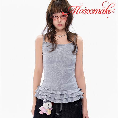 MASOOMAKE甜美百搭吊带背心