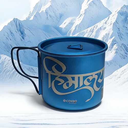 大师手作纯钛雪山奢品户外露营杯