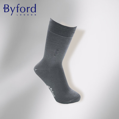 byford/百富男士商务9808p绅士袜