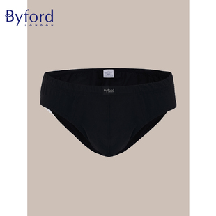三角裤 棉氨纶泰国产抑菌亲肤青年潮流MW38026 百富男士 BYFORD