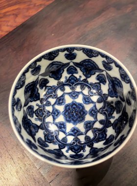立明堂  明式 星空宝相直口杯