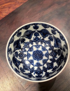 立明堂 明式 星空宝相直口杯